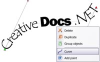 Creative Docs - text line